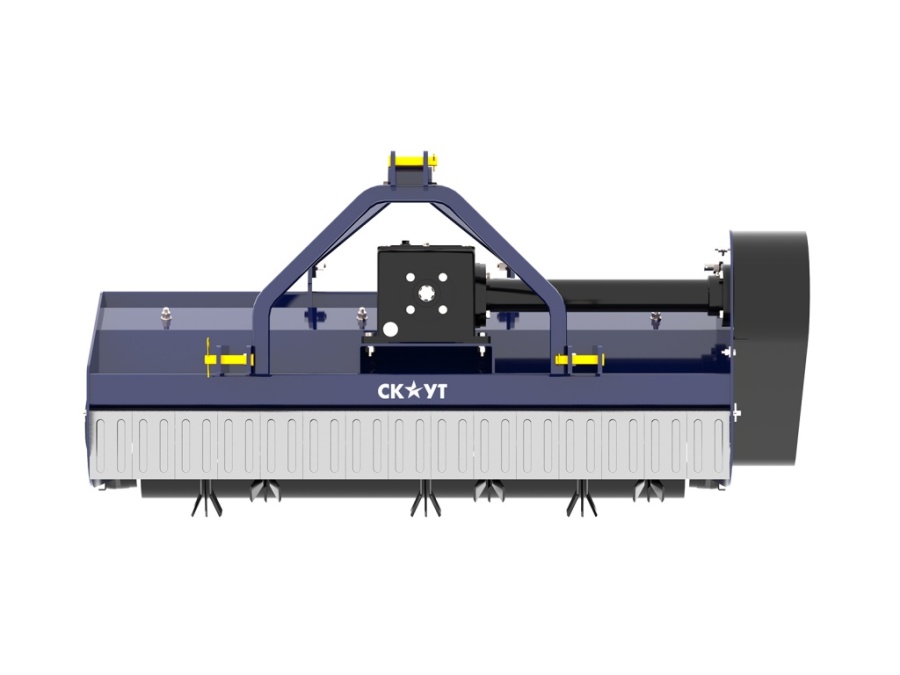 Мульчер (измельчитель) навесной СКАУТ SCQ-140 с катком